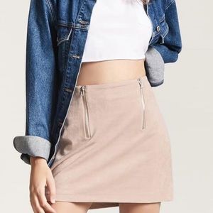F21 mini skirt